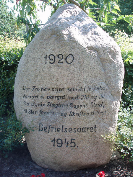 Genforenings- og befrielsessten i Tandslet by og sogn, Sønderborg kommune