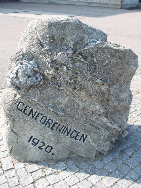 Genforeningssten i Augustenborg, Sønderborg kommune