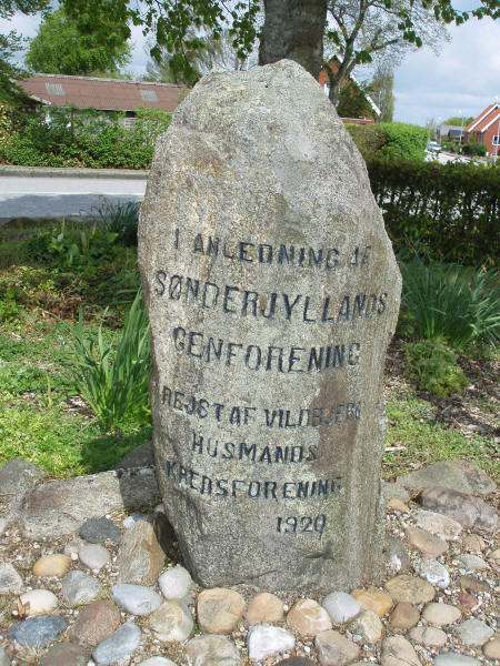 Genforeningssten i Aulum by og sogn, Herning kommune (3)
