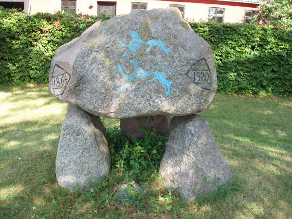 Genforeningssten i Brundby, Tranebjerg sogn, Samsø kommune Genforeningssten i Brundby, Tranebjerg sogn, Samsø kommune