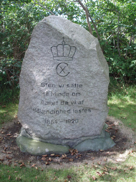 Genforeningssten i Daler by og sogn, Tønder kommune