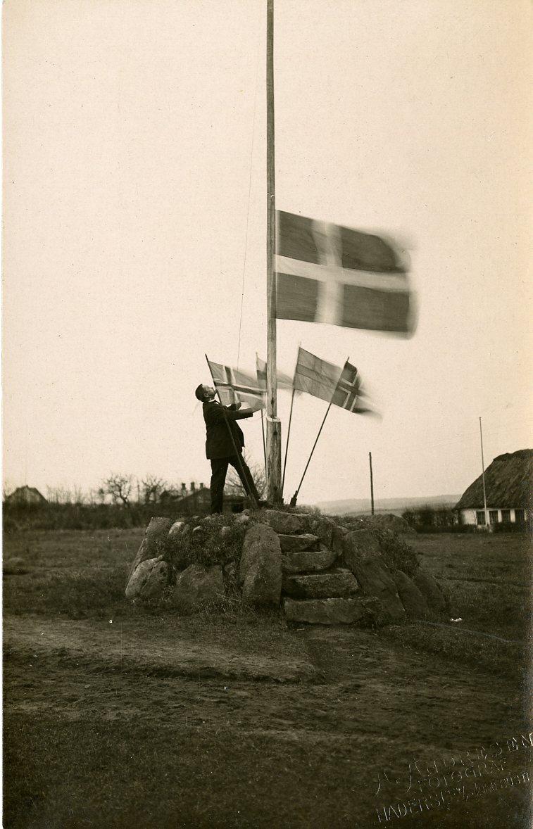 Det forsvundne genforeningsminde i Erlev, Haderslev kommune