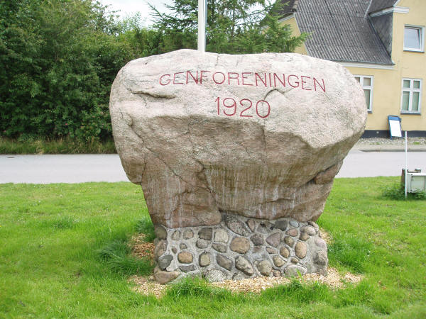 Genforeningssten i Gabøl, Haderslev kommune