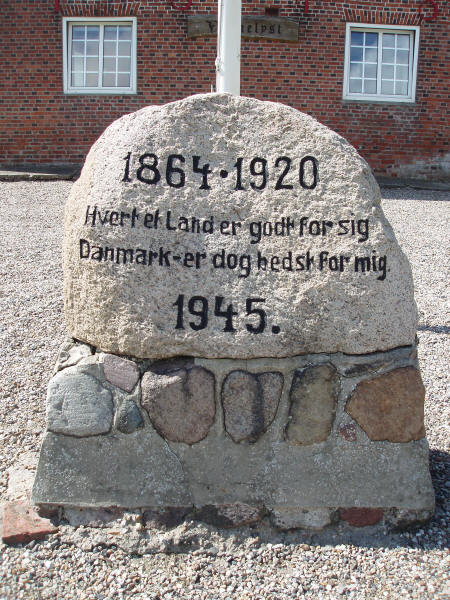 Genforenings- og befrielsessten i Hjerpsted by og sogn, Tønder kommune