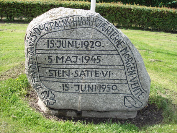 Befrielsessten i Hjer by og sogn, Tnder kommune