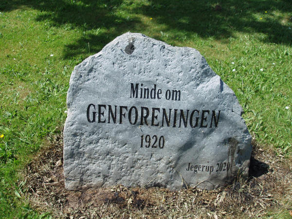 Genforeningssten i Jegerup,