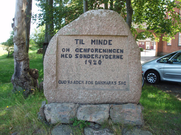 Genforeningssten i Nordby by og sogn, Samsø kommune Genforeningssten i Nordby by og sogn, Samsø kommune