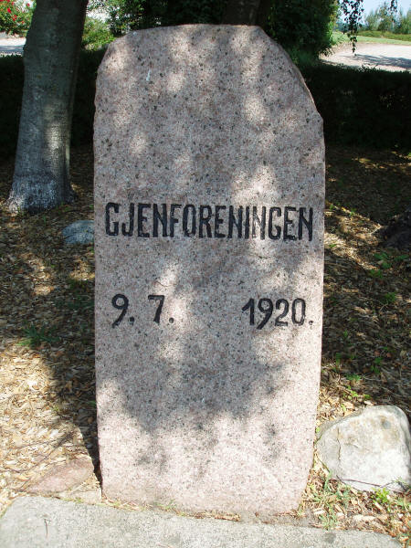 Genforeningssten i Oksbøl by og sogn, Sønderborg kommune Genforeningssten i Oksbøl by og sogn, Sønderborg kommune