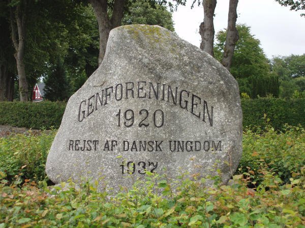 Genforeningsstenen i Rise, Aabenraa kommune