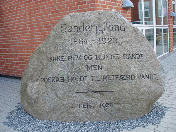 Genforeningssten i Søllested by og sogn, Lolland kommune