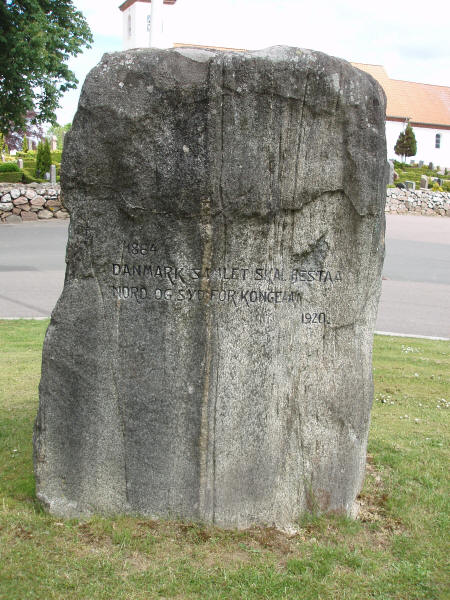 Genforeningssten i Thorning by og sogn, Silkeborg kommune