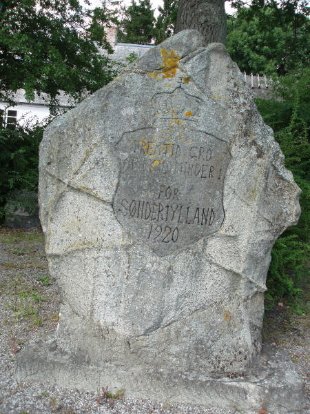 Genforeningssten i Udby by og sogn, Vordingborg kommune Genforeningssten i Udby by og sogn, Vordingborg kommune