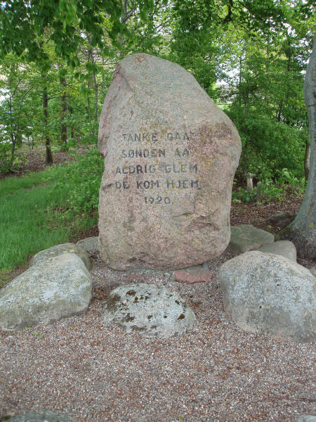 Genforeningssten i Vindinge by og sogn, Roskilde kommune Genforeningssten i Vindinge by og sogn, Roskilde kommune